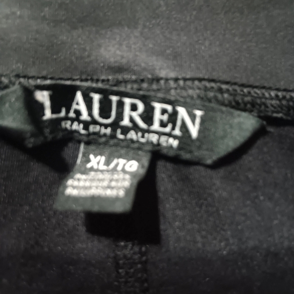 Lauren Ralph Lauren Black Leggings - Picture 2 of 7
